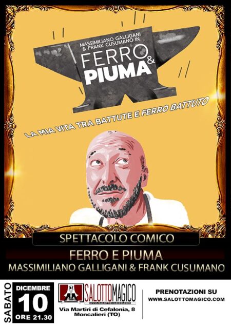 Ferro e Piuma di MASSIMILIANO GALlIGANI & FRANK CUSUMANO
