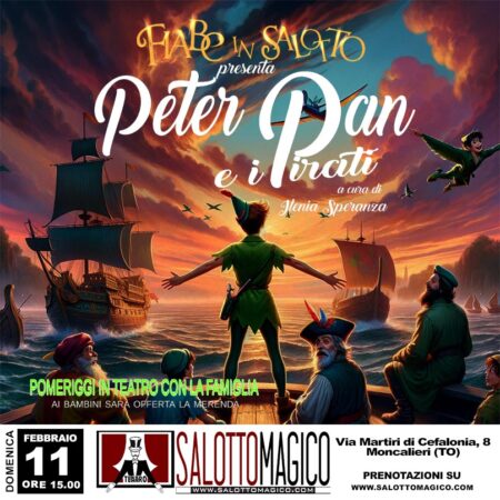 Fiabe in Salotto - Peter Pan e i Pirati