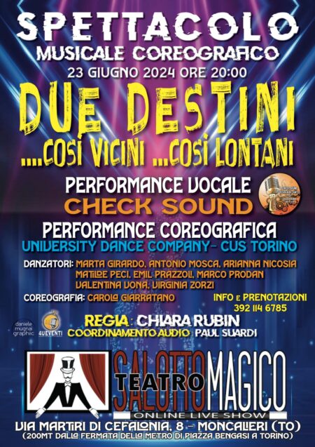 Due Destini.... Così Vicini..... Così Lontani