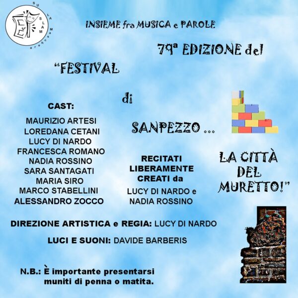 79a Edizione del "FESTIVAL di SANPEZZO"