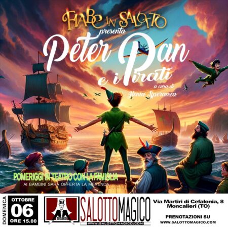 Fiabe in Salotto - Peter Pan e i Pirati