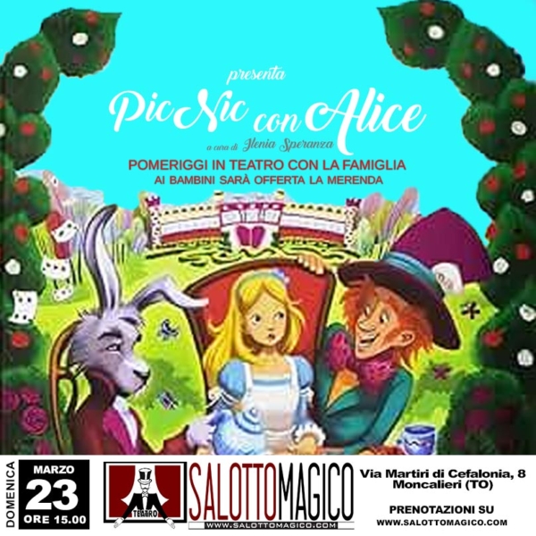 Fiabe in Salotto - Pic Nic con Alice