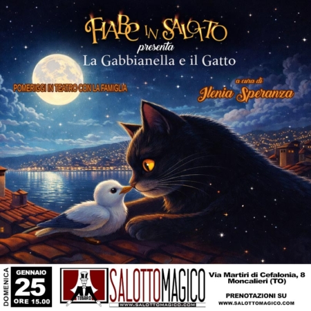 Fiabe in Salotto - La Gabbianella e il Gatto