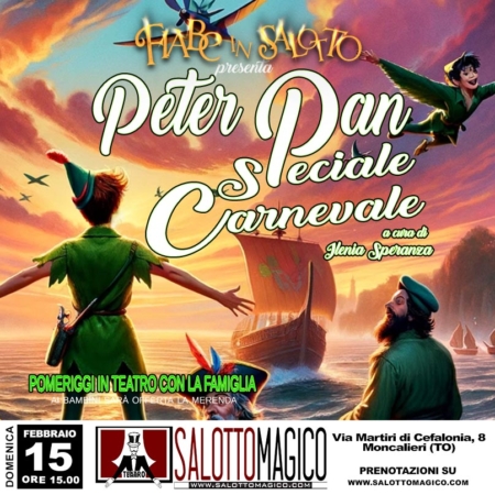 Fiabe in Salotto - Peter Pan - Speciale Carnevale